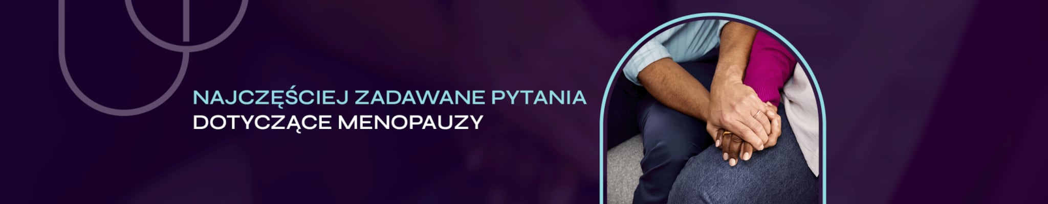 Dłonie męża trzymające dłonie żony.